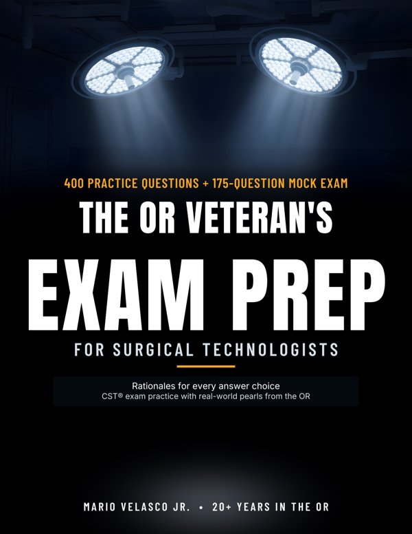 Cover of The OR Veteran's Exam Prep for Surgical Technologists